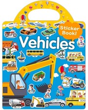 Reusable Reusable Stickers Vehicle Sticker Book for Toddlers Kids Travel