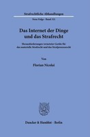 Das Internet Der Dinge Und Das Strafrecht Florian Nicolai