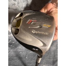 Taylormade R7 Dual Tp Driver Mens 9.5 Black Silver Good Graffalloy Stiff Flex Taylormade R7 Dual Tp Driver Mens 9.5 Black Silver Good Graffalloy Stiff Flex