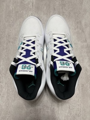 Nike Jordan Stadium 90 Low MCS Baseball Cleats White/Grape Ice Men