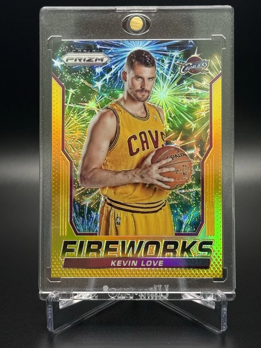 スポーツ選手 Kevin Love Contenders Optic Gold SP Kevin Love Basketball Serial Numbered Sports Trading Cards