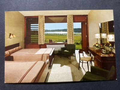The Gardens Motel, Pine Mountain Georgia USA Vintage Postkarte U12