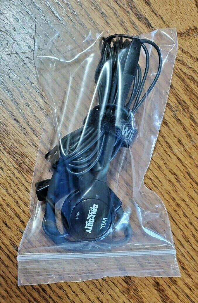 Nintendo Wii Call of Duty Black Ops Headbanger Chat Headset PDP USB Gaming Mic