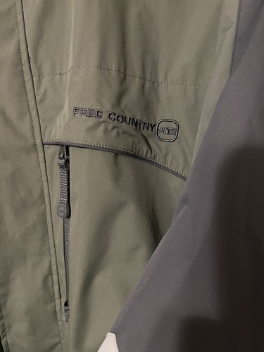 Free Country Men’s Medium Winter Jacket/Coat, Green/Black/Gray - Picture 3 of 11