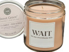 Bridgewater Sweet Grace Scented Candle 11.5 oz. Jar - Wait Let Me Overthink This