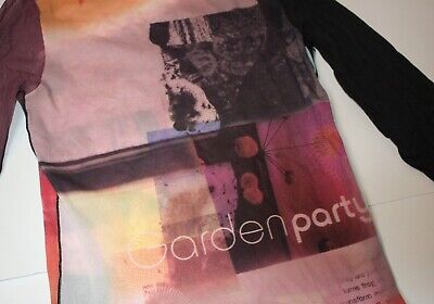 cop. copine アートプリント 長袖トップス COP COPINE Pure Mesh Cool Awesome Art Graphic Print T-shirt