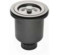 Kraus BST-2 Stainless Steel Basket Strainer NEW 4.5" X 4.5" Gray