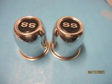 2 Aluminum Center Caps 5 Lug Convo Pro Centerline Wheels Ss Emblem 3.17 Od