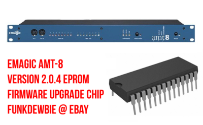 Emagic AMT-8 OS 2.04 EPROM Firmware Upgrade KIT / New ROM Final