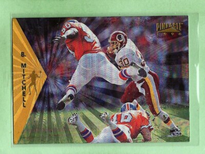 BRIAN MITCHELL - 1996 Pinnacle ''Trophy Collection'' - #99 - Redskins