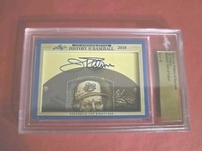 2018 Leaf History of Baseball Cut Signature Edition Cards 32