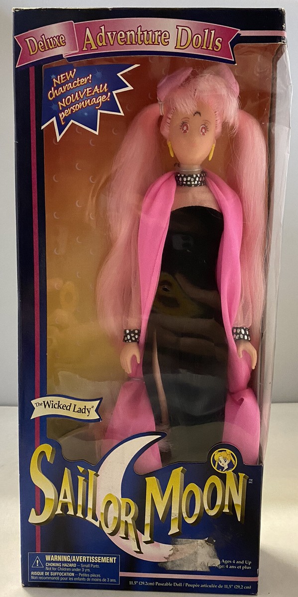 Irwin Sailor Moon the Wicked Lady Deluxe Adventure Dolls Pink Hair