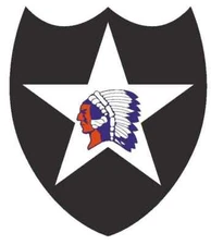 2nd Infantry Division Regiment Decal Sticker R430