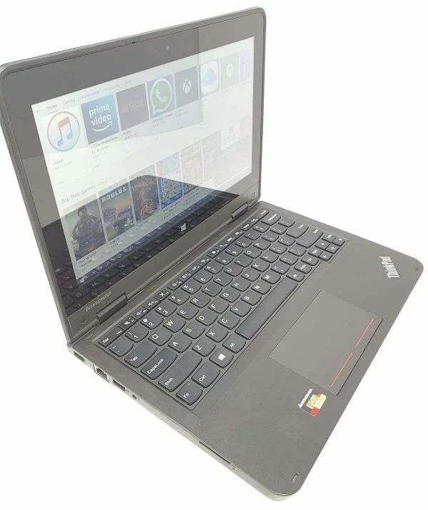 LENOVO LAPTOP Yoga 11E 8GB 500GB SSD Windows 10 webcam WIFI Celeron - Image 4 of 4