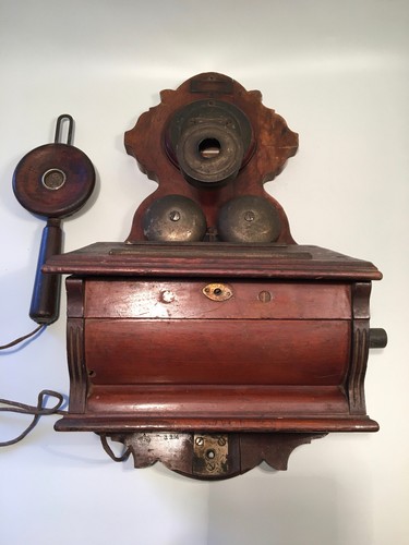 Wandtelefon / Rudolph Krüger Berlin / Gesondert Ausgesondert M 1903 Krone - Bild 24 von 24