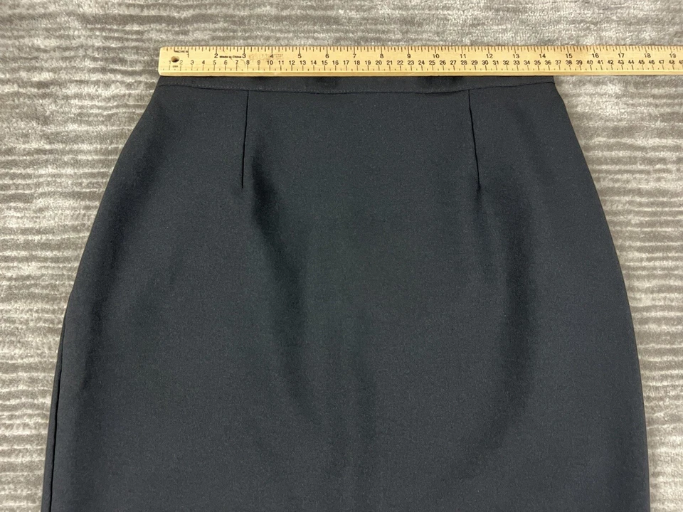 Женская юбка Kathie Lee Collection 12 черная 100% полиэстер длинная повседневная - Изображение 4 из 4