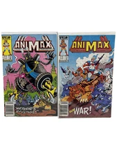 Animax Star Comics Vintage 1980s Comic Books Lot Of 2