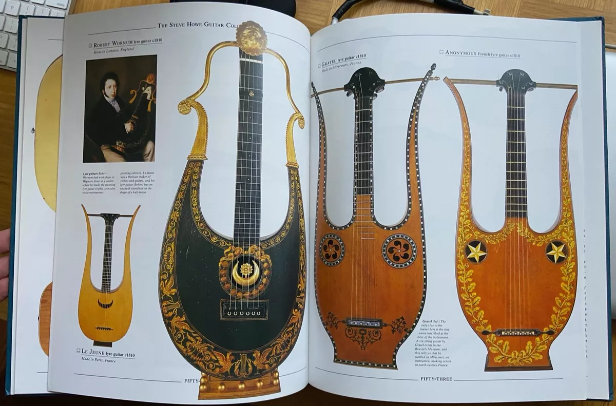The Steve Howe Guitar Collection Hardcover Book Yes Asia GTR