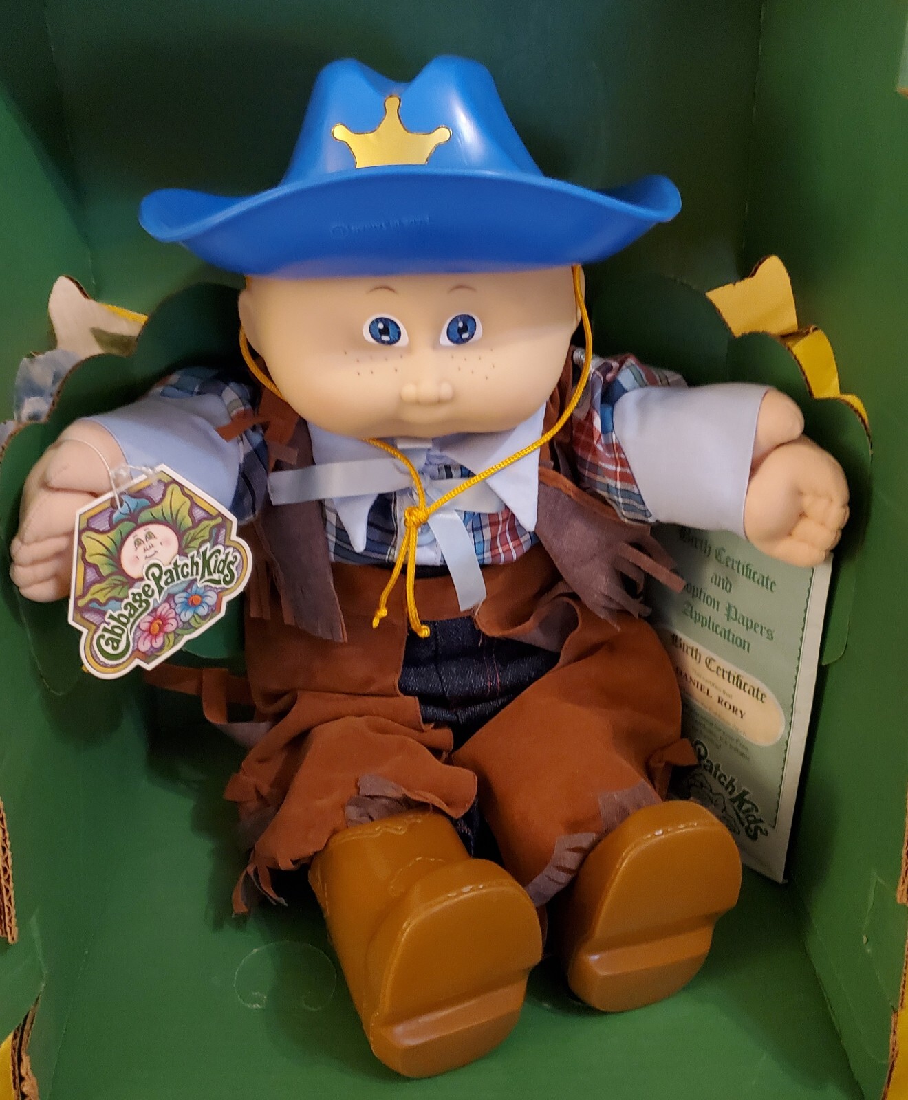cowboy cabbage patch doll