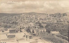 Palestine - BETHLEHEM - General view - REAL PHOTO - Publ. unknwon