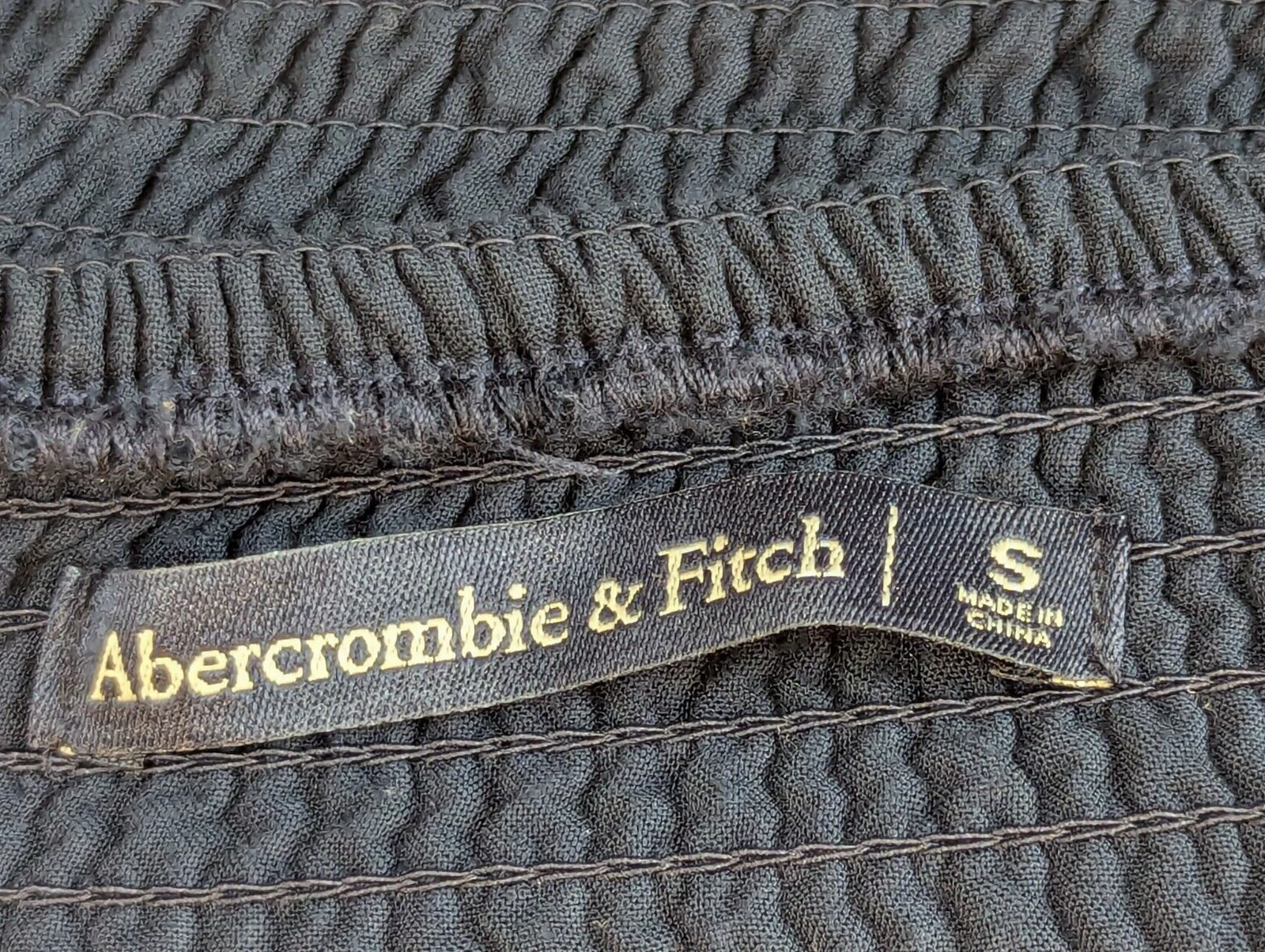 VALENTINO Mini abito Cami collo a V Abercrombie & Fitch taglia small occhiello blu pizzo elasticizzato