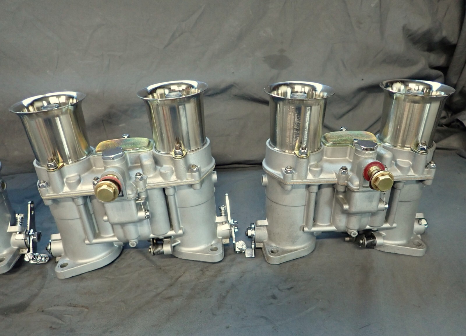 Set of 4 er 48 IDA Carburetors First Design w/ Early Serial Numbers