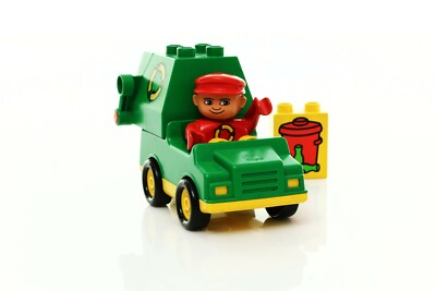 Lego Duplo Town Traffic Set 2613 Refuse Truck 100% complete