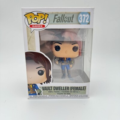 Funko Pop! Vinyl: Fallout - Vault Dweller (Female) - #372 - Box Damage