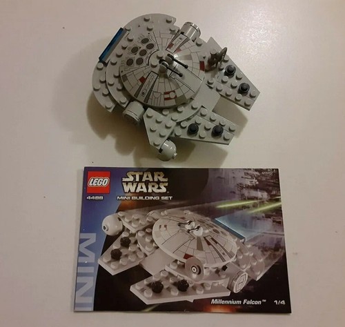 Lego 4488 Millennium Falcon Mini Building Set 100% Complete + Instructions & Box - Picture 2 of 5