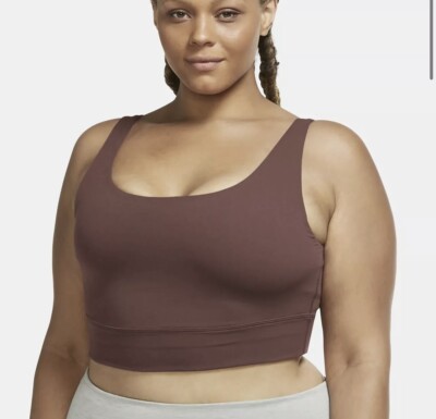 nike yoga luxe women's infinalon cropped tank