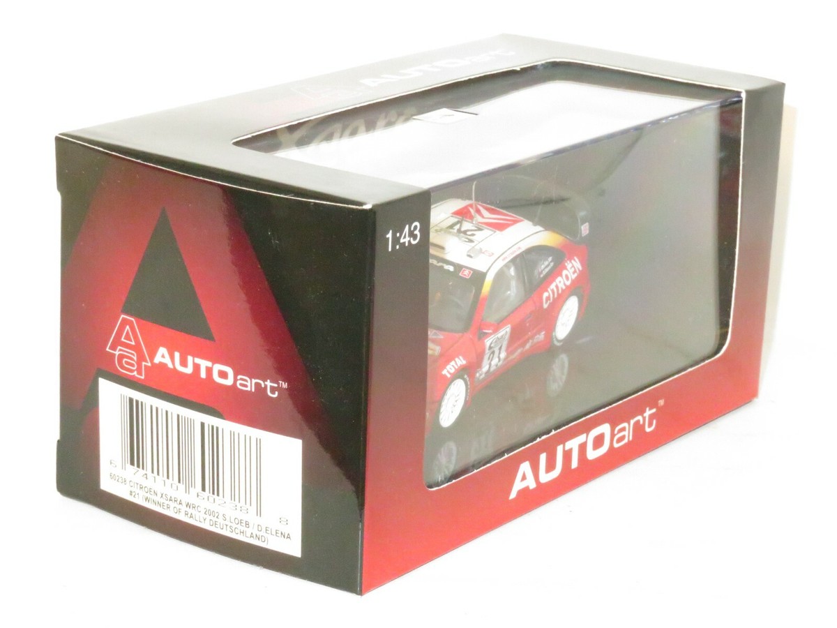 1/43 Citroen Xsara WRC Total Winner Rally Deutschland 2002