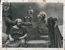 1966 Press Photo English Actor Peter Ustinov as Socrates. - RSH73911