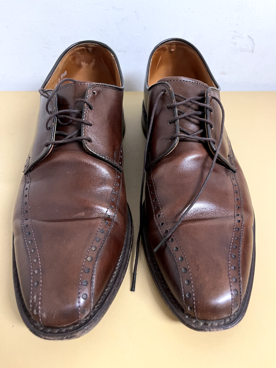 Allen Edmonds - Wendell - Mens Size 11.5 B Brown Leather 