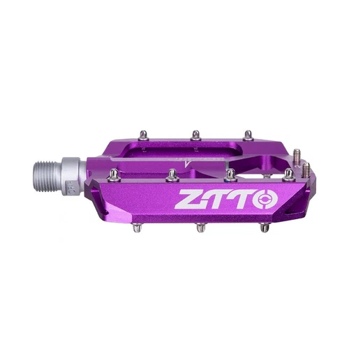 ZTTO Bike Bearing Aluminum Alloy Flat Pedal Lightweight 9/16 Pedals Fit SHIMANO - Picture 6 of 21