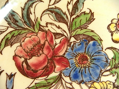 Vintage MCM Metlox-Poppytrail-Vernon Kilns ‘May Flower’ Hand Painted Dinnerware - Picture 3 of 66