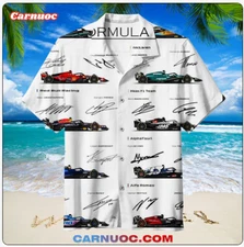 F1 Teams Unisex HAWAIIAN Shirt For Fan, Gift For Men And Women, S-5XL US Size