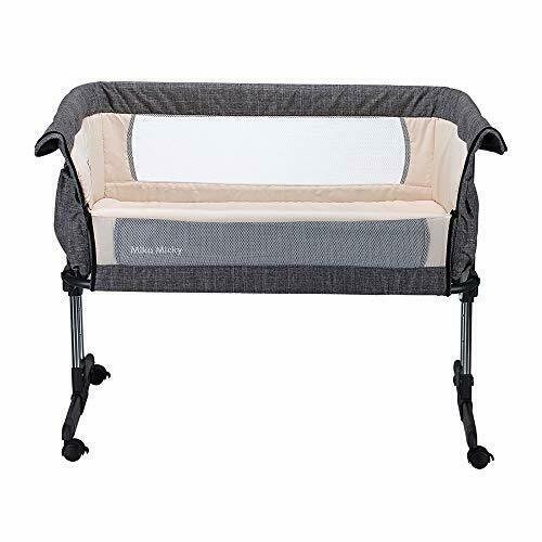 Mika 【SALE／70%OFF】 Micky Bedside Sleeper Crib Portable Easy Cr 安い割引 Folding