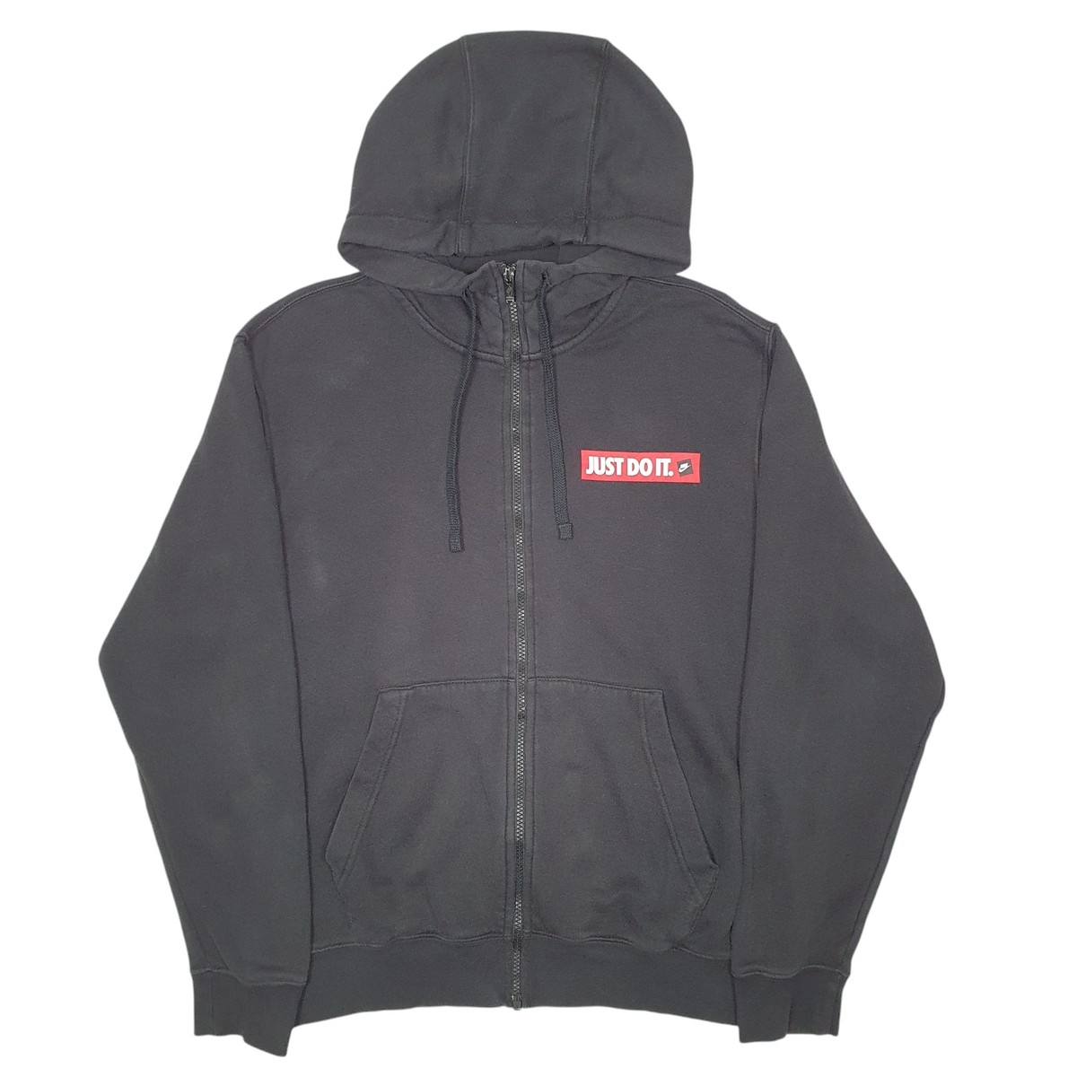 nike men's sportswear just do it fleece zip hoodie