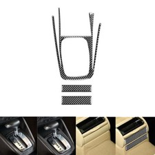 Cubierta de panel de tapa de agua de fibra de carbono 3 piezas para Volkswagen Golf 4 1999-2004