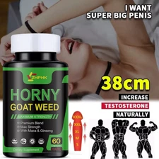 Extra Strength Testosterone Booster for Men with Horny Goat Weed Maca Root