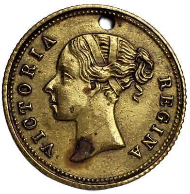 1837 Great Britain UK QUEEN VICTORIA REGINA TO HANOVER Token Medal