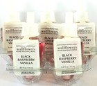 Bath Body Works Home BLACK RASPBERRY VANILLA Wallflower Refill Bulbs, NEW x 5