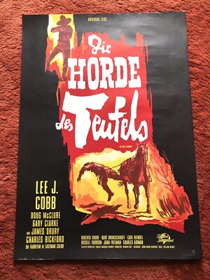 Die Horde des Teufels Kinoplakat Poster A1, Western, Lee J. Cobb, Doug McGlure