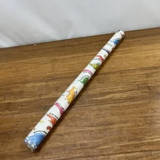 VTG 1990s Dinosaur Wrapping Paper Gift Wrap 21" Inch Sheets New Kids Birthday