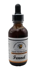 Fennel Tincture Organic, 2oz bottle, Digestive, Respiratory
