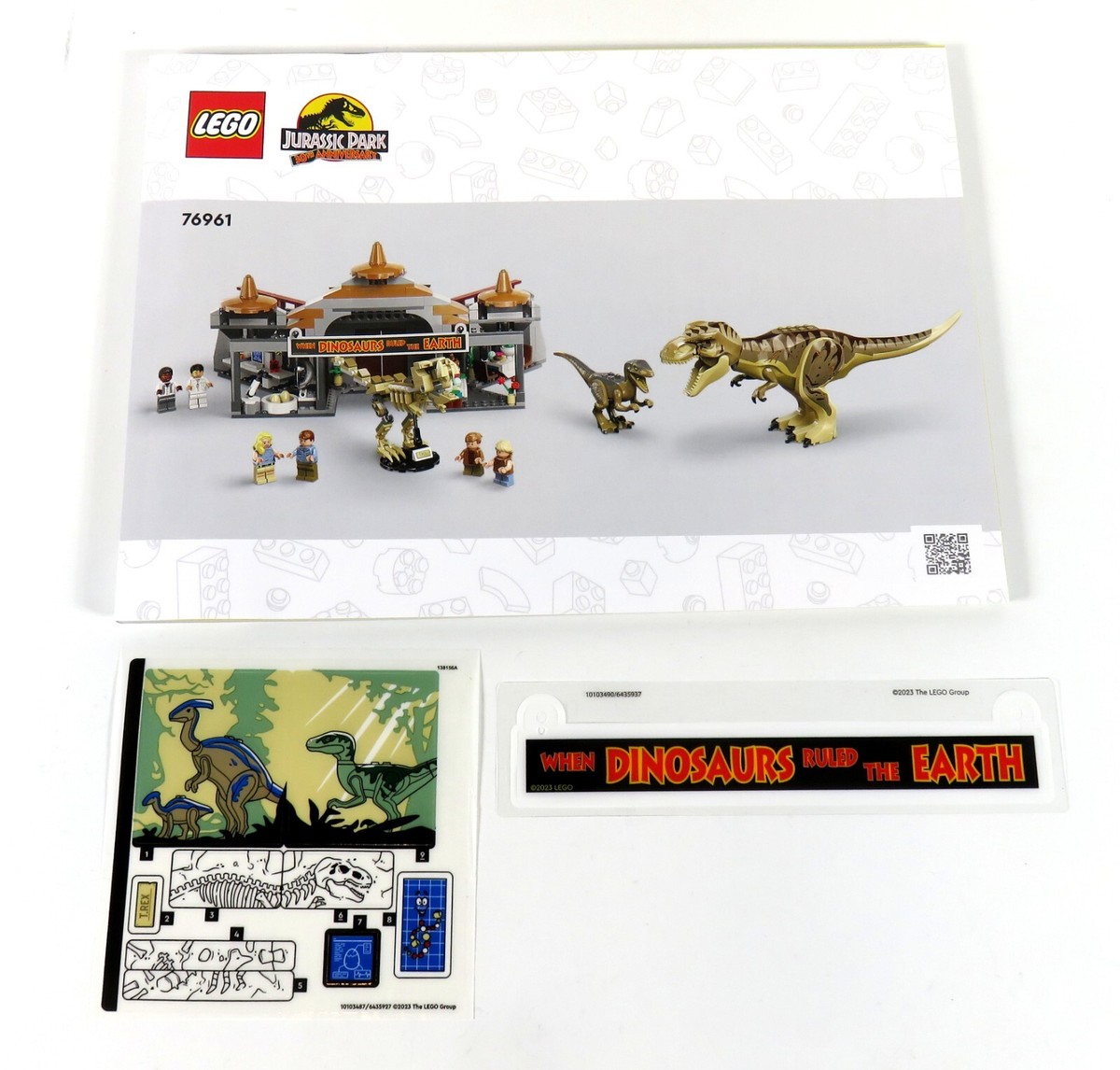 LEGO 76961 Jurassic Park Visitor Center No Dinos No Figures Brand