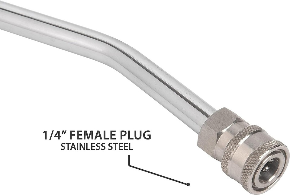 McKillans Car Pressure Washer Extension Wand for Wash with Quick