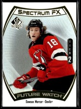 2021-22 Sp Authentic spectrum FX Dawson Mercer #S-84 SM@JFC1