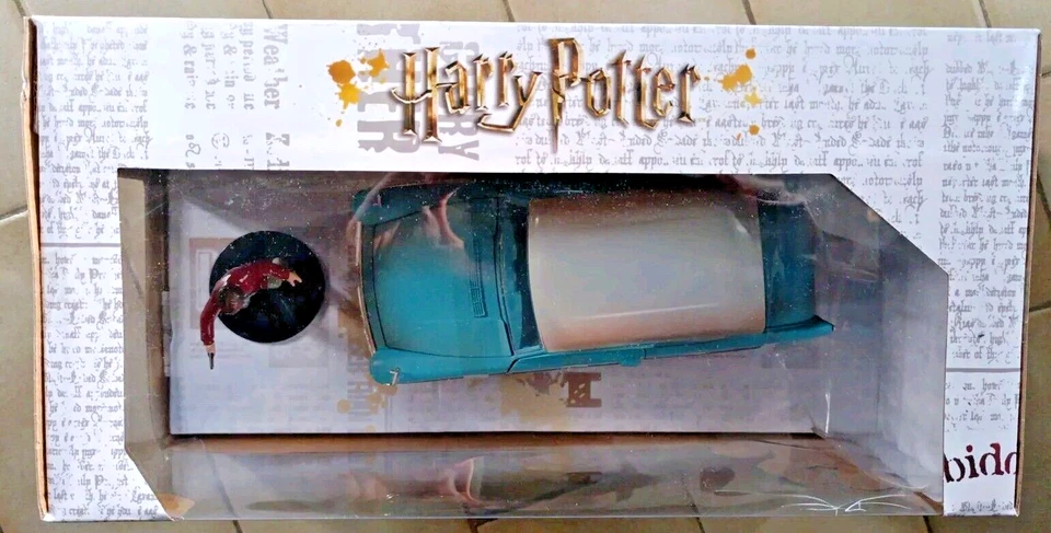 Harry Potter avec voiture Ford Anglia de 1959 - Neuf (boîte légèrement abîmée) - Photo 3/4