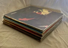 A LOT OF 10 ROCK LPS ALL 70'S JAPANESE FIRST PRESSINGS! HENDRIX, ALLMANS....